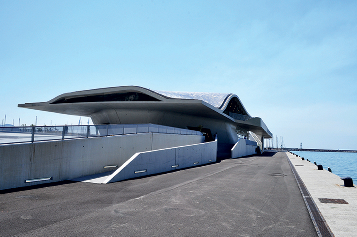 salerno_hadid Stazione maritima di Salerno