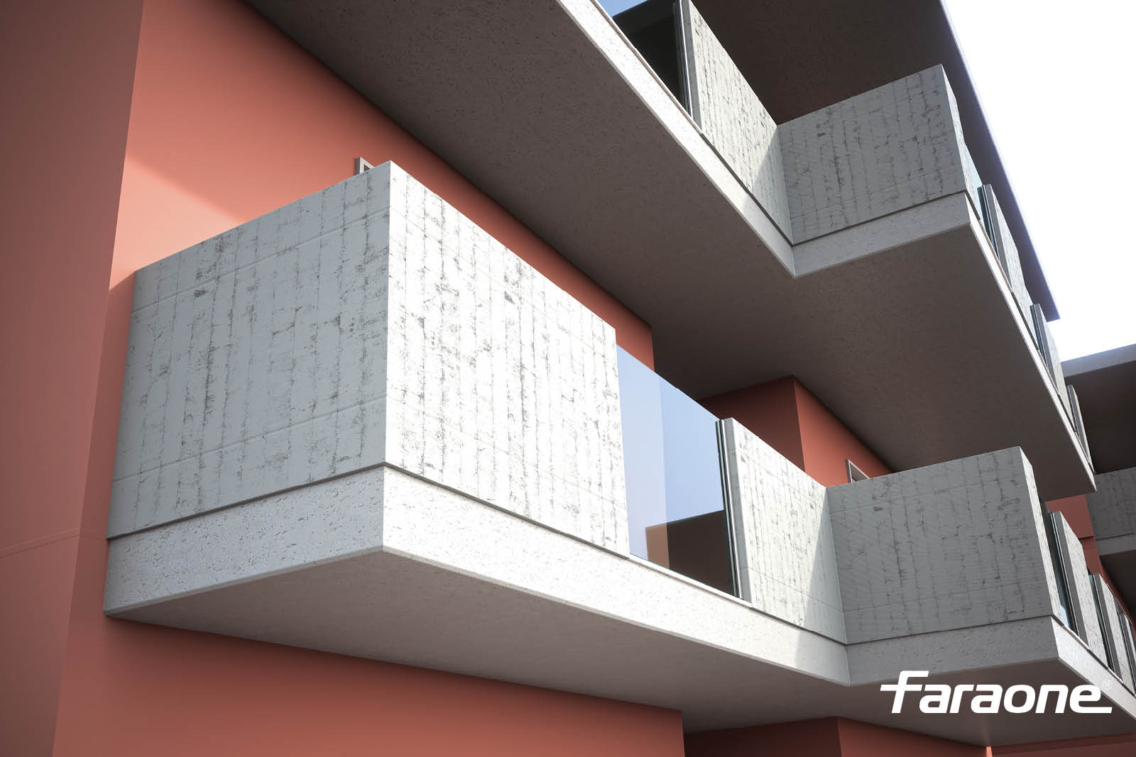 Parapetti in vetro e alluminio Giulietta balcone alla francese