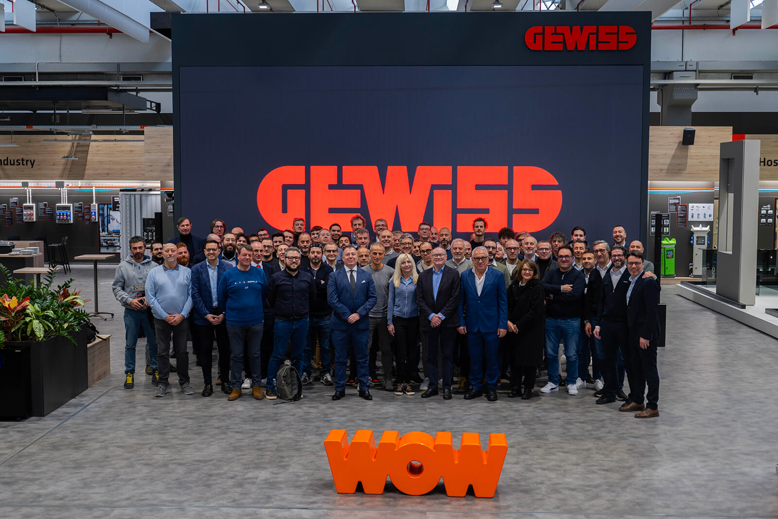 Evento formativo al GEWISS esperience center con Faraone