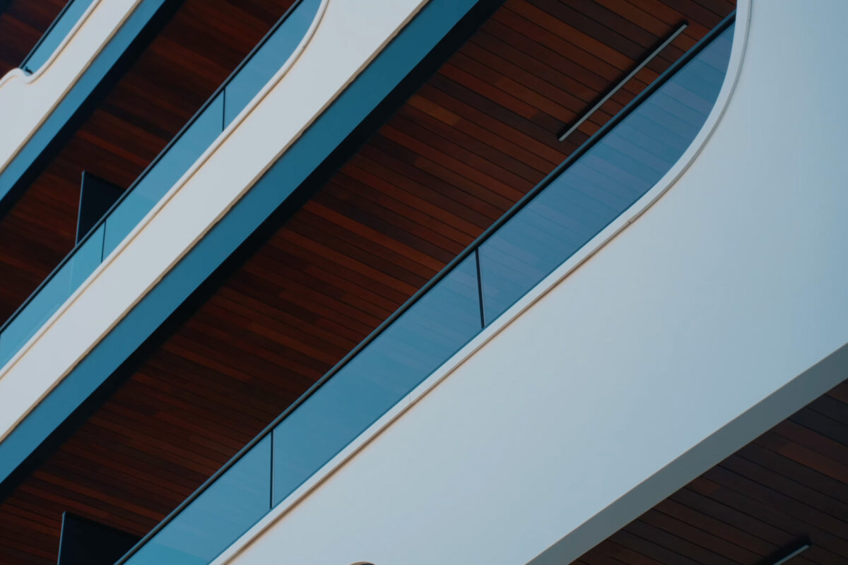 Parapetto elegante e minimale a Pescara