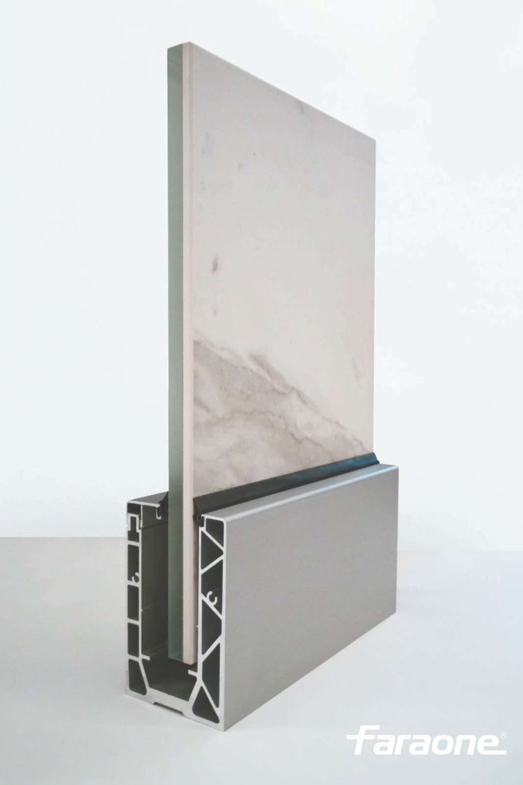 parapetto in vetro e ceramica Cerstrong - bilastra