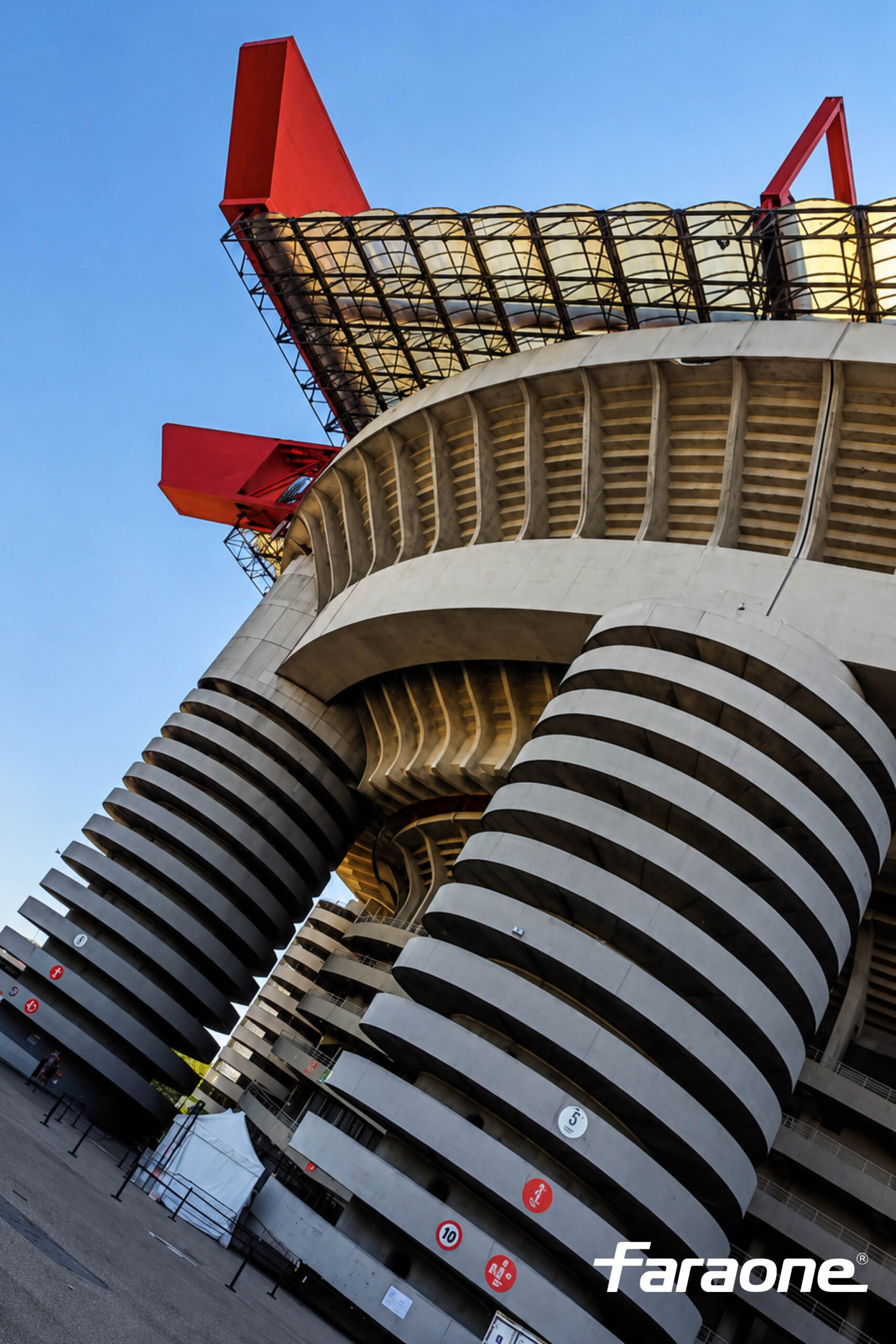 parapetti n vetri Ninfa - Skywalk San siro