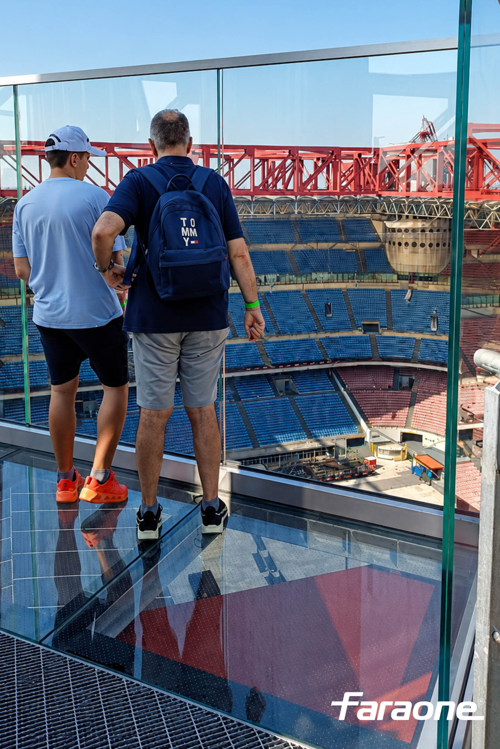 parapetti n vetri Ninfa - Skywalk San siro