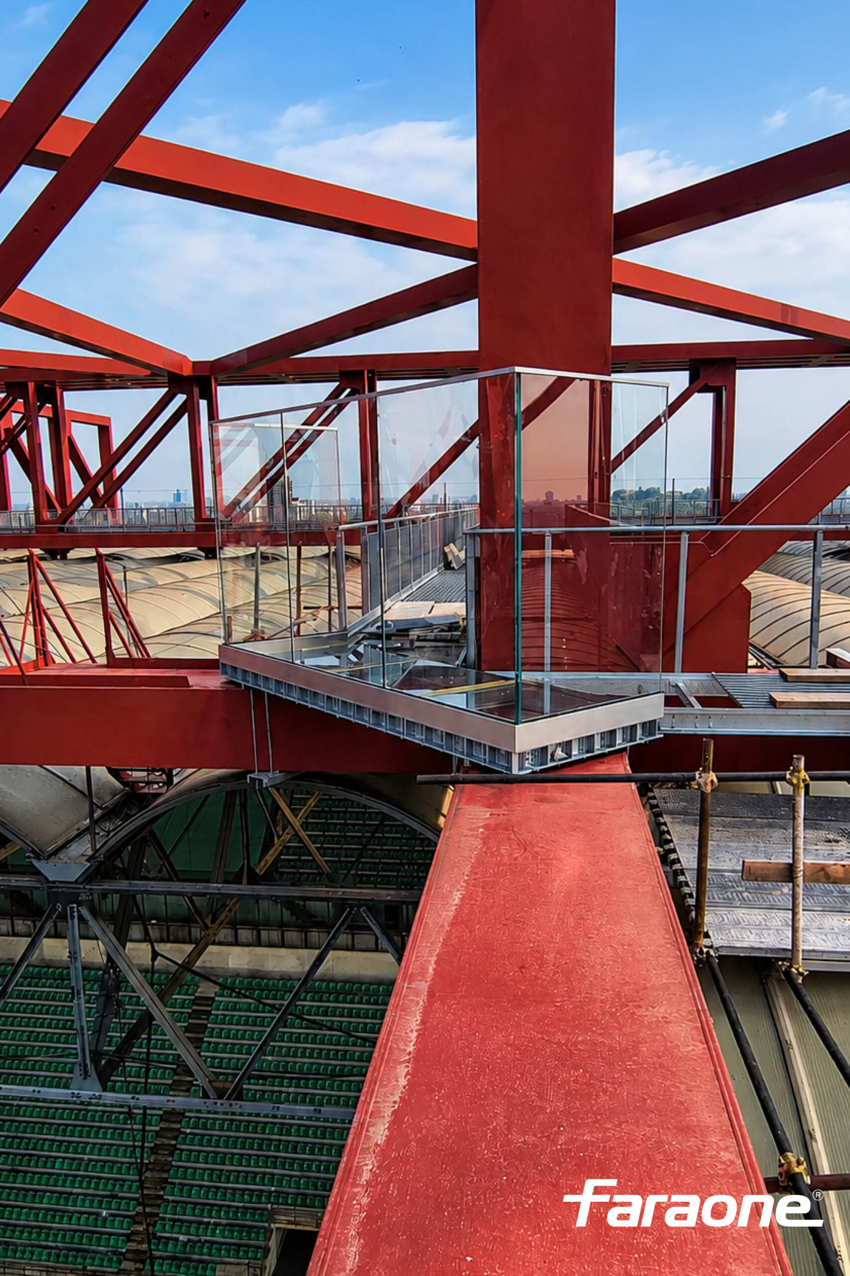 parapetti n vetri Ninfa - Skywalk San siro