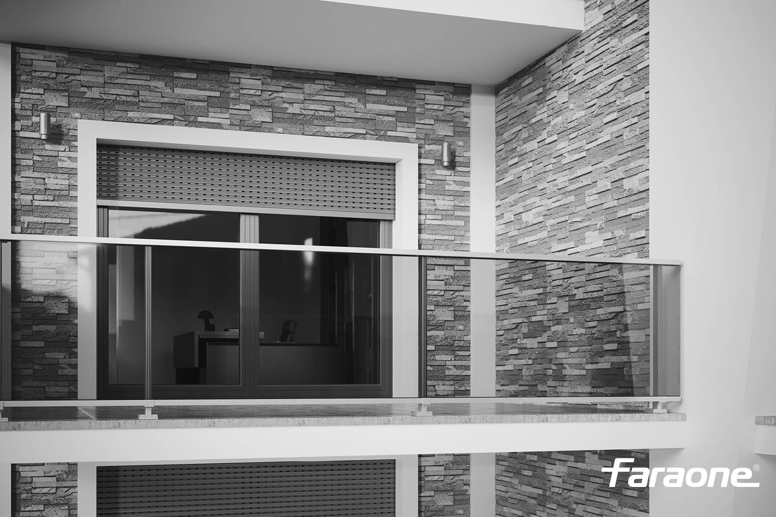 Maior Evo One glass and aluminium balustrades