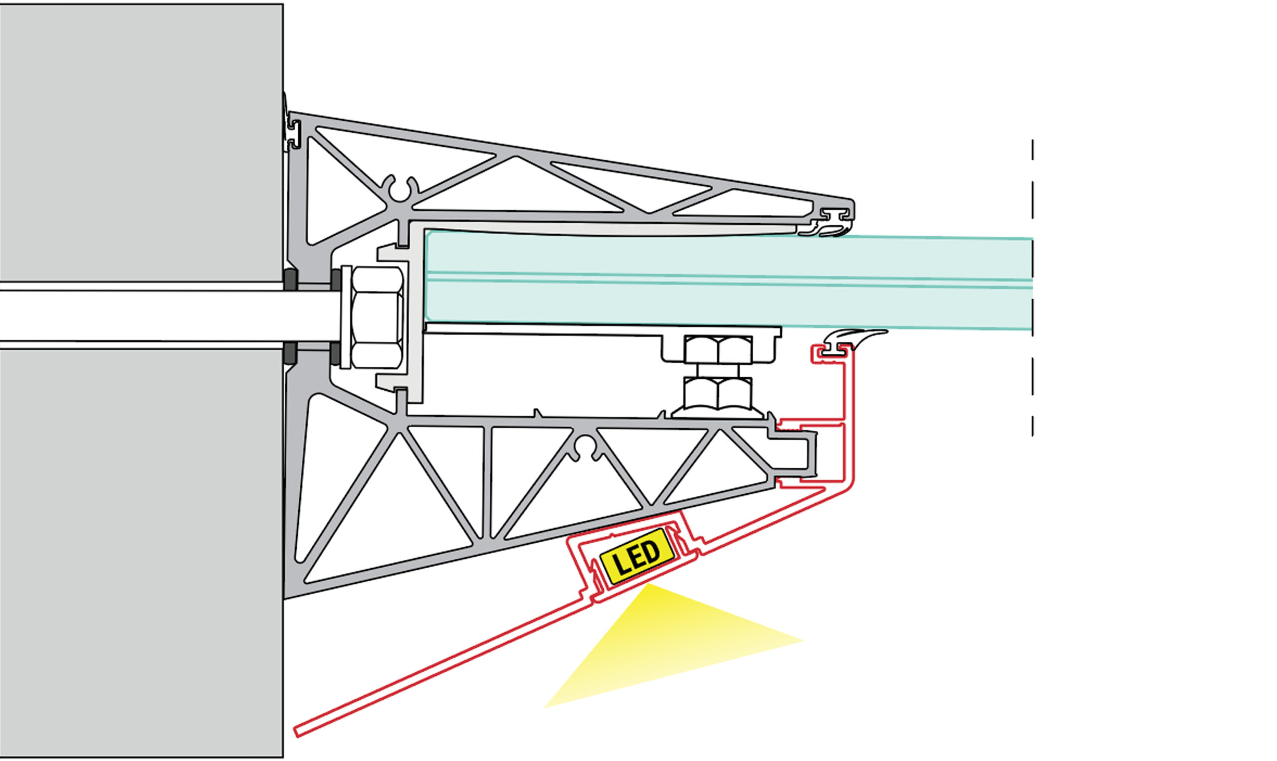Linea 3 - LED canopy