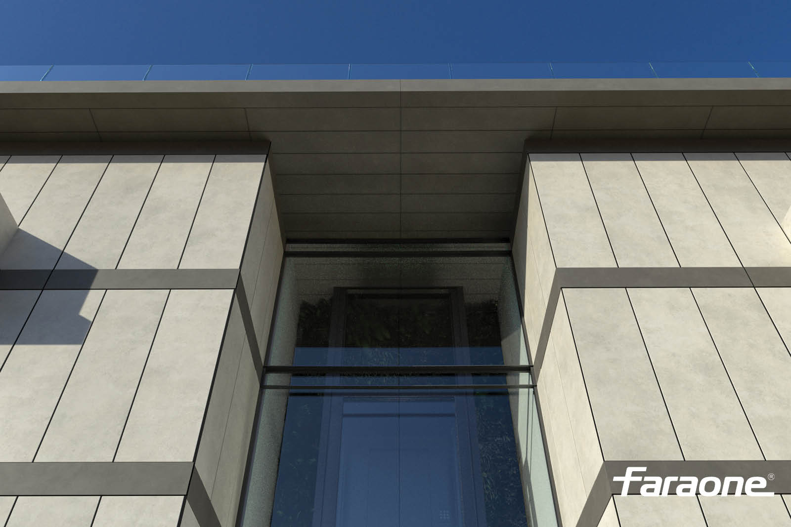 parapetti in vetro, alluminio e ceramica CerStrong