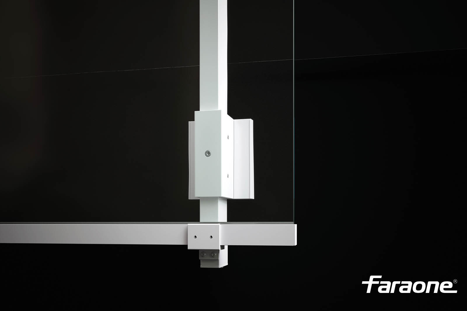 parapetti in vetro e alluminio Maior Evo One