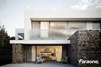 parapetti in vetro e alluminio Maior Evo Plus