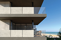 parapetti in vetro, alluminio e ceramica CerStrong