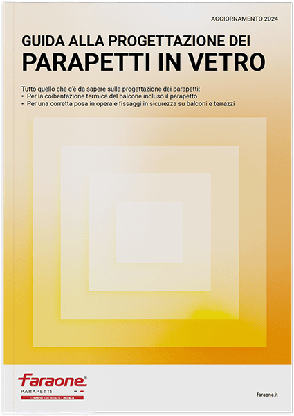 cover guida alla progettazione dei parapetti in vetro