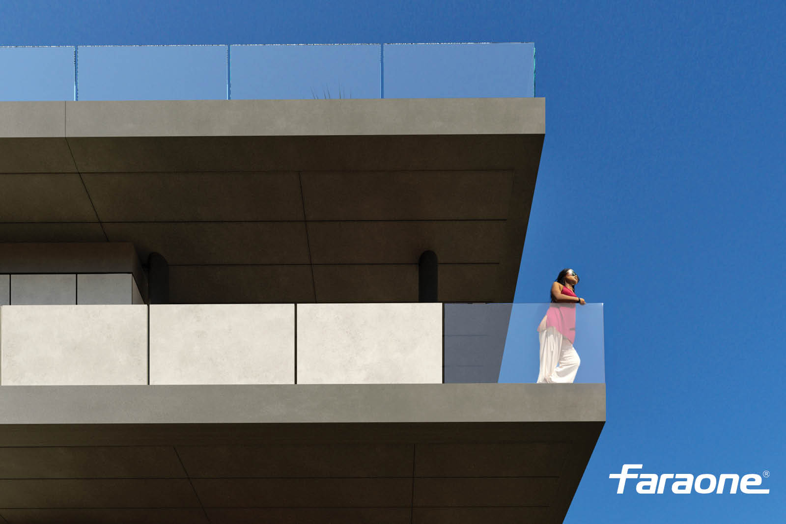parapetti in vetro e alluminio Cerstrong