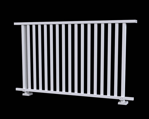 parapetti con stecche verticali in alluminio Maior Stick - 40 mm