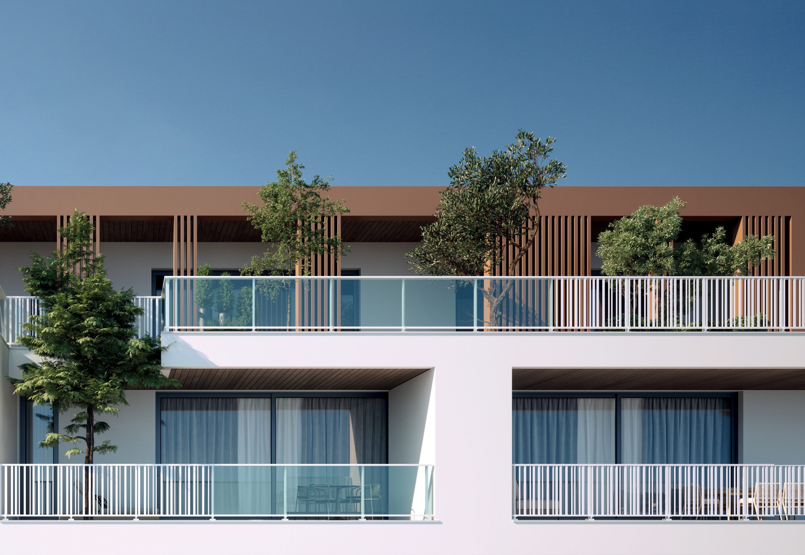 dettaglio balcone Mior Evo + Maior Evo stick